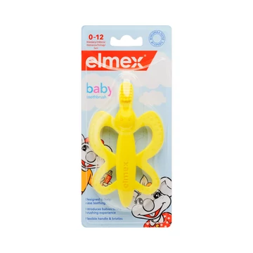 Baby fogkefe és rágóka, 0-12 hónapos korig, 1 db